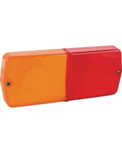 Cobo - 02352200 - Lichtlinse Rot/Bernstein Rechteckig Hinten/LH/RH
