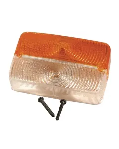 Cobo - 03104020 - Leuchtenglas Transparent/Bernstein Frontseite/Links/Rechts