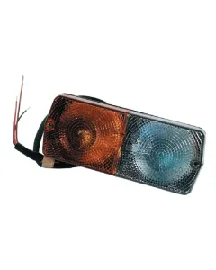 Cobo - 03189000 - Richtungs- Und Positionsleuchte Halogen Vorne Rechteckig 12V Gelb/Klar Angeschraubt 184x70x70mm – Rechts