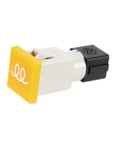 Cobo - 09461000 - Warnleuchte Quadratisch, 12/24V, Gelb, Aufschraubbar, 22,5x22,5x