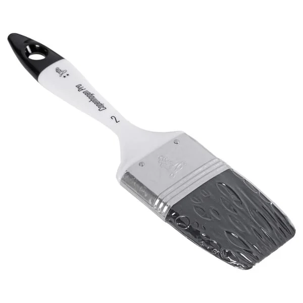 Copenhagen Pro - CP2320420 - Universal-Flachpinsel II Stern, Schwarze Synthetikborsten 51mm
