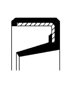 Corteco - 5124750N - Dichtung Baof 22x28x6 72NBR