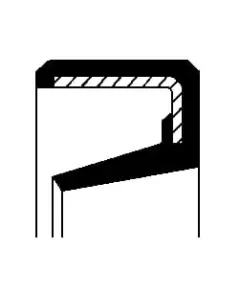 Corteco - 5173674N - Dichtung VC 35x42x4 NBR