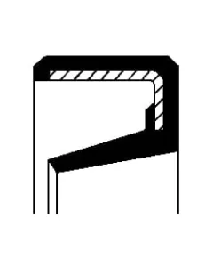 Corteco - X553018757000N - Dichtung Baj 68x55x9 88 NBR