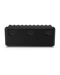 Daken - DK81009 - Werkzeugkasten 522x1250x500mm, 190l Fassungsvermoegen, Schwarz Kunststoff, Welvet 81009 Von Daken