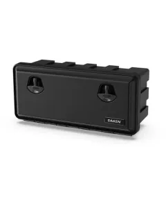 Daken - DK81105 - Werkzeugkasten 350x750x300mm, 47,5l Fassungsvermoegen, Schwarz Kunststoff, Just 81105 Von Daken