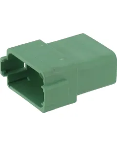 Deutsch - DSDT0412PC - Steckergehaeuse 12 P. Maennlich DT