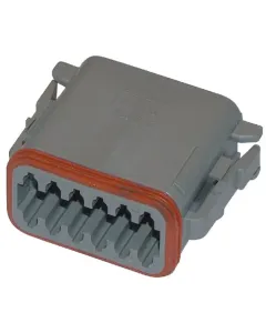 Deutsch - DSDT0612S - Steckergehaeuse 12 P. Weiblich DT