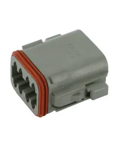 Deutsch - DSDT068SA - Steckergehaeuse 8 P. Weiblich DT