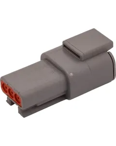 Deutsch - DSDTM043P - Steckergehaeuse Weiblich, 0,2-1mm² 3-Polig Serie DTM, Deutsch