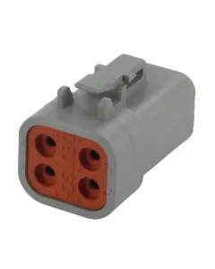 Deutsch - DSDTP064S - Steckergehäuse 4-Polig Weiblich DTP