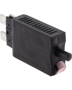 ETA - SI26004 - Thermische Sicherung Manuell Rueckstellbar 28V 4A Laenge 51,6mm Violett ETA