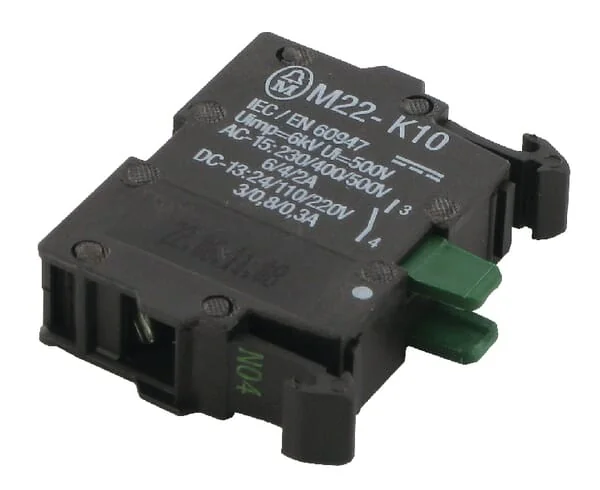 Eaton - M22K10 - Kontaktelement, 1NO, Schraube, Front