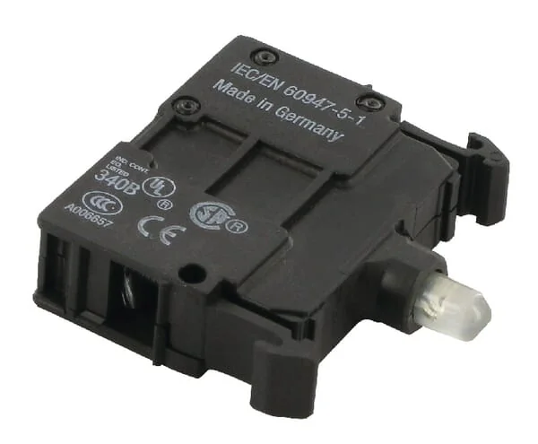 Eaton - M22LED230B - LED-Element Blau 85-265V Front
