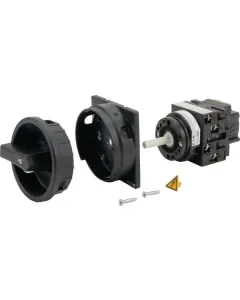 Eaton - T028900EASVBSW - Drehschalter 3P+N, 20A, BK
