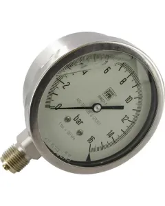 ET - MA100016S - Manometer fuer Spruehgeraet 0-16 bar