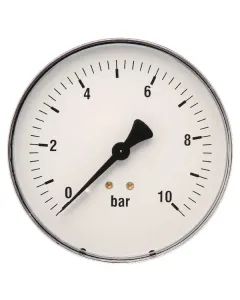 ET - MA10010B08STGF - Manometer Diameter 100 0-10bar 1/2" hinten