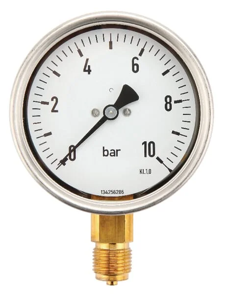 ET - MA10010L08SS - Manometer Diameter 100 0-10bar 1/2"