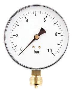 ET - MA10010L08ST - Manometer Diameter 100 0-10bar 1/2" unten