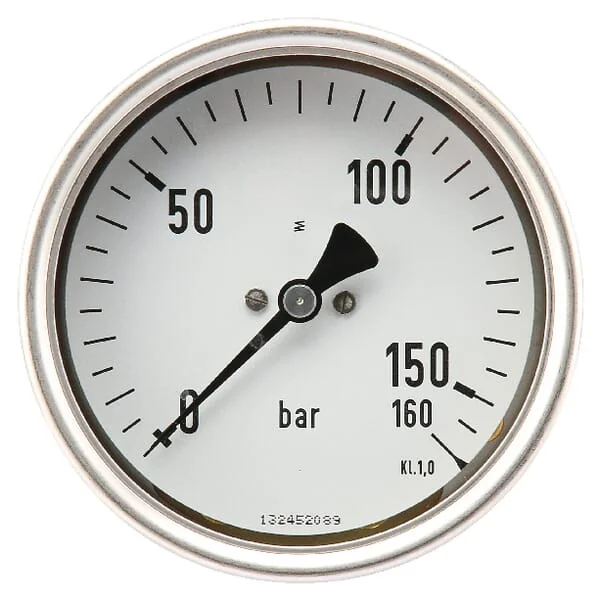 ET - MA100160B08SSGF - Manometer Diameter 100 0-160bar 1/2" Hinten