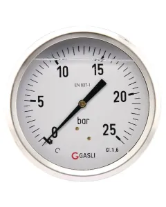 ET - MA10025B08SSGF - Manometer Diameter 100 0-25bar 1/2" hinten