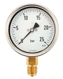 ET - MA10025L08SSGF - Manometer Diameter 100 0-25bar 1/2" unten