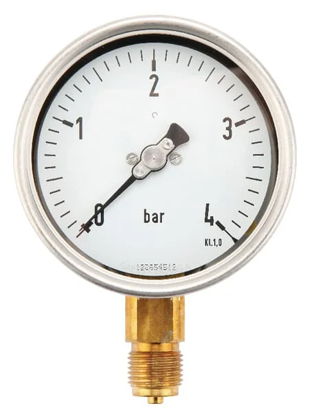 ET - MA1004L08SSGF - Manometer Diameter 100 0-4bar 1/2" unten