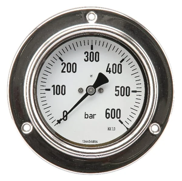 ET - MA100600P08SSGF - Manometer Diameter 100 0-600 bar 1/2" Frontplatteneinbau