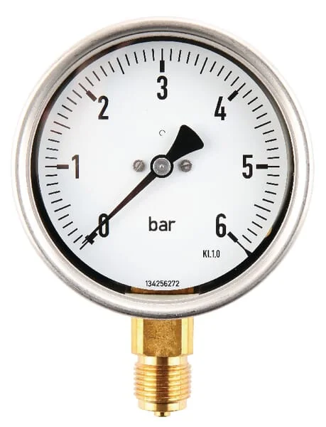 ET - MA1006L08SSGF - Manometer Diameter 100 0-6bar 1/2" unten