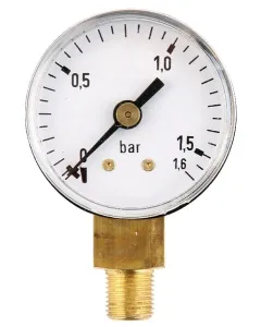 ET - MA40016L02ST - Manometer Diameter 40 0-1,6bar 1/8" unten