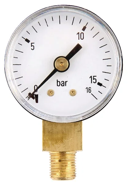 ET - MA4016L02ST - Manometer Diameter 40 0-16bar 1/8" unten
