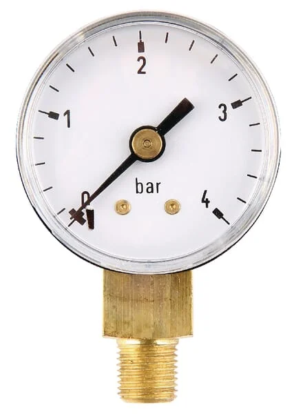 ET - MA404L02ST - Manometer Diameter 40 0-4bar 1/8" unten