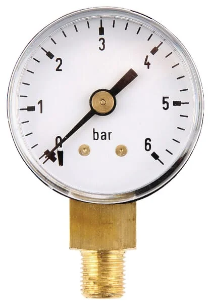ET - MA406L02ST - Manometer Diameter 40 0-6bar 1/8" unten