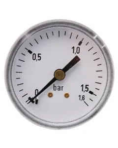 ET - MA50016B04ST - Manometer Diameter 50 0-1,6bar 1/4" hinten
