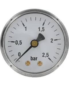 ET - MA50025B04ST - Manometer Diameter 50 0-2,5bar 1/4" hinten