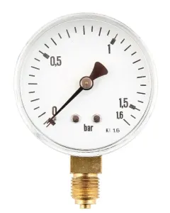 ET - MA63016L04ST - Manometer Diameter 63 0-1,6bar 1/4" unten