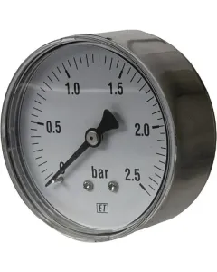 ET - MA63025B04SS - Manometer Diameter 63 0-2,5bar 1/4" hinten
