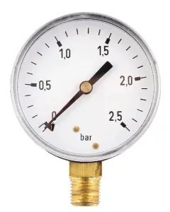 ET - MA63025L04ST - Manometer Diameter 63 0-2,5bar 1/4" unten