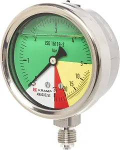 ET - MA630525E - Druckmessgeraet Diameter 63 mm 0-5-20-25 1/4" BSP Unterer Anschluss