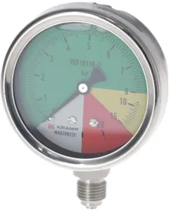 ET - MA630825E - Druckmessgeraet Diameter 63 mm 0-8-15-25 1/4" BSP Unterer Anschluss