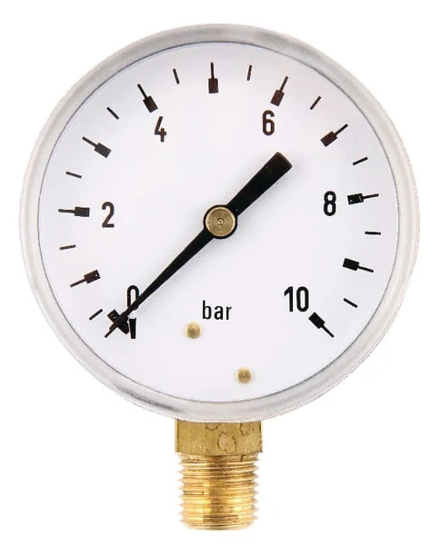 ET - MA6310L04SS - Manometer Diameter 63 0-10bar 1/4" unten