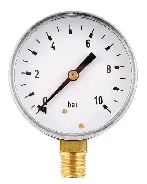 ET - MA6310L04ST - Manometer Diameter 63 0-10bar 1/4" unten