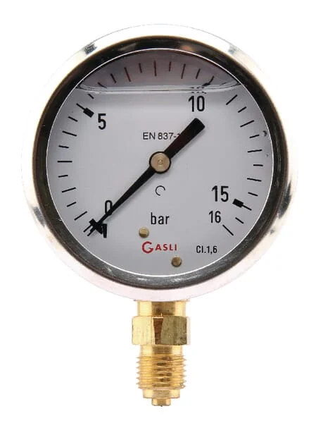 ET - MA6316L04SSGF - Manometer Diameter 63 0-16bar 1/4" unten
