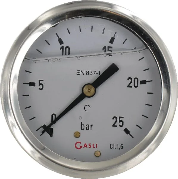 ET - MA6325B04SSGF - Manometer 7214 Diameter 63 mm 0-25 bar