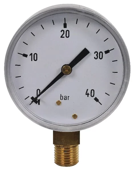 ET - MA6340L04SS - Manometer Diameter 63 0-40bar 1/4" unten