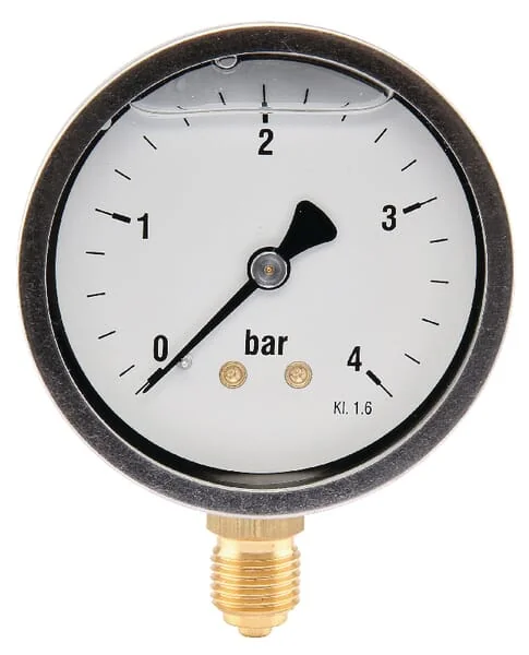 ET - MA634L04SSGF - Manometer Diameter 63 0-4bar 1/4" unten