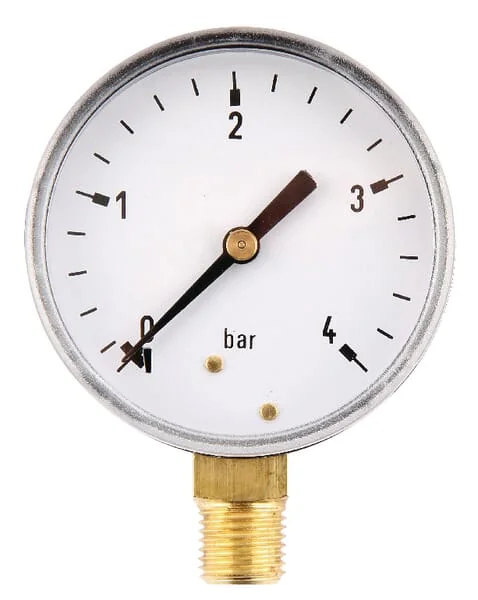 ET - MA634L04ST - Manometer Diameter 63 0-4bar 1/4" unten