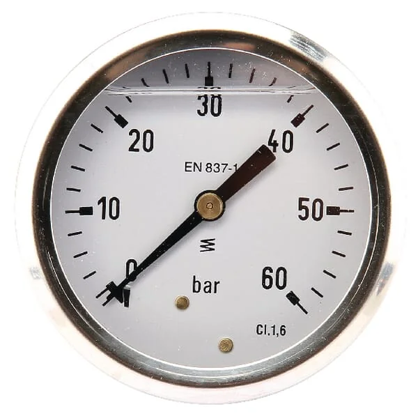 ET - MA6360B04SSGF - Manometer Diameter 63 0-60bar 1/4" hinten