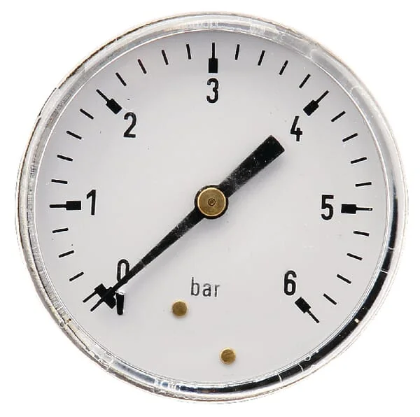 ET - MA636B04ST - Manometer Diameter 63 0-6bar 1/4" hinten