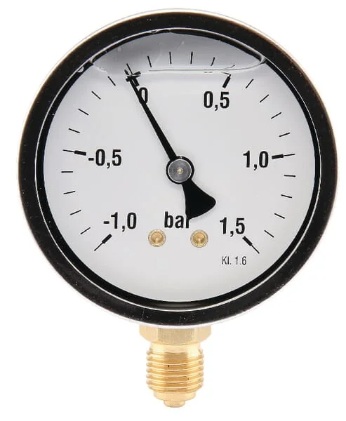 ET - MAV630115L04SSGF - Manometer Diameter 63 -1-+1,5bar 1/4" unten